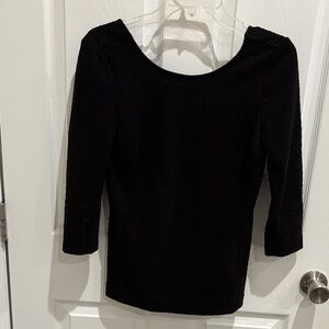 Elegant Black Women's Top